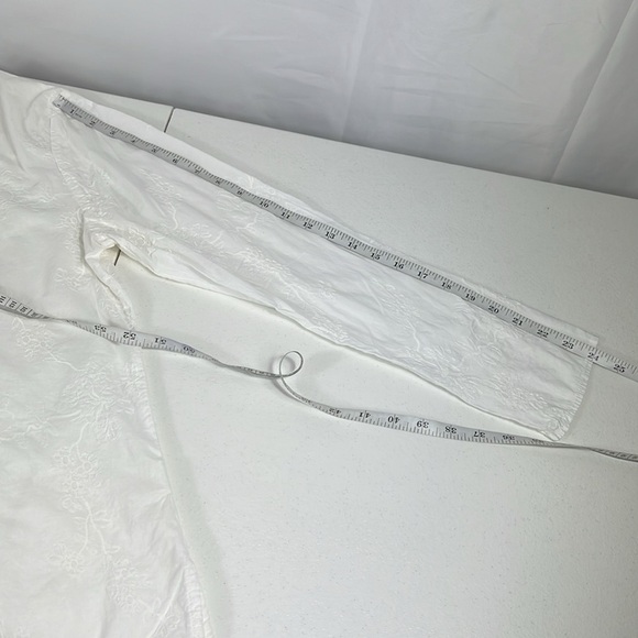 CP Shades Sz M Vintage White Embroidered Top/Tunic - Picture 9 of 9